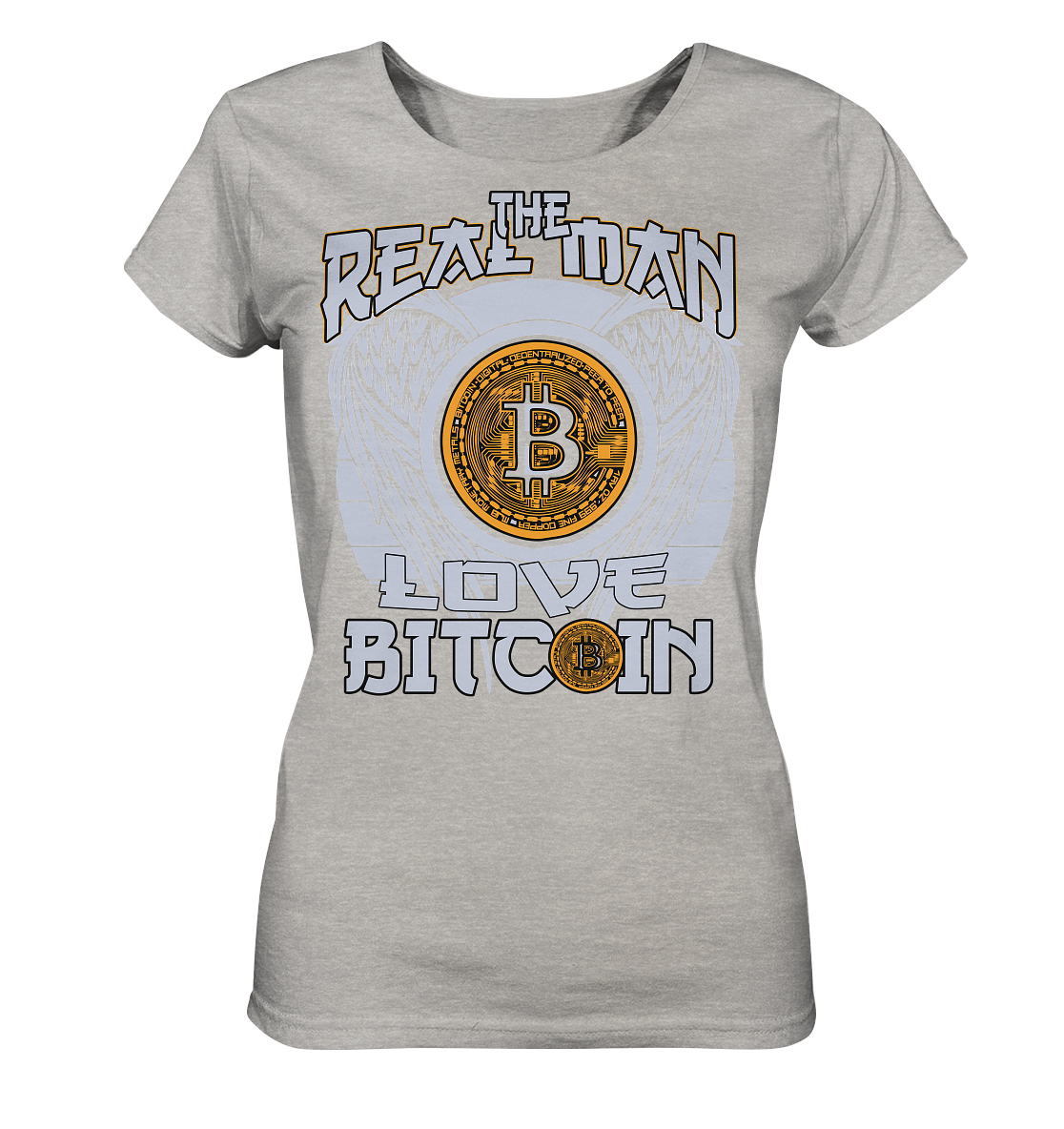 The Real Man - Ladies Organic Shirt (meliert)