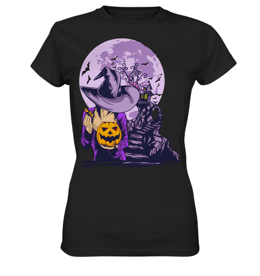 Halloween Illustration 8 - Ladies Premium Shirt
