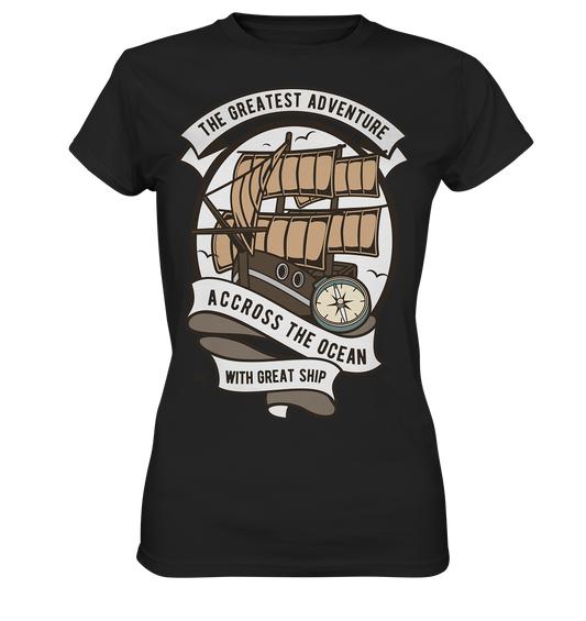 Accross The Ocean - Ladies Premium Shirt
