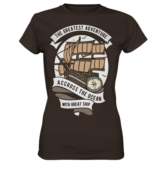 Accross The Ocean - Ladies Premium Shirt