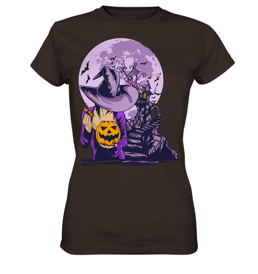 Halloween Illustration 8 - Ladies Premium Shirt