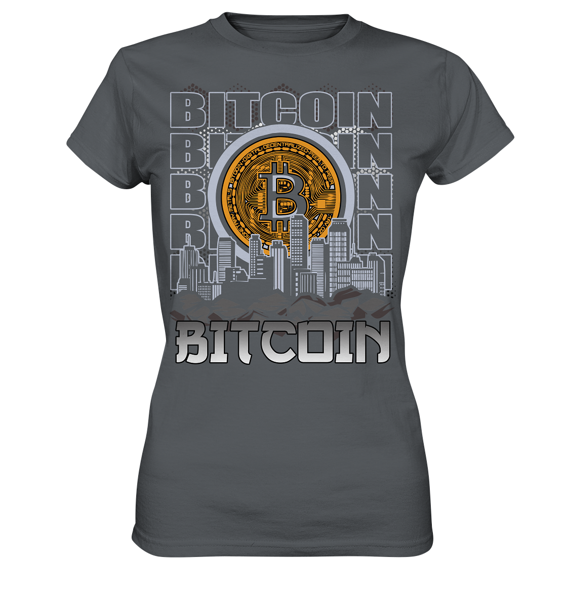Bitcoin Town - Ladies Premium Shirt