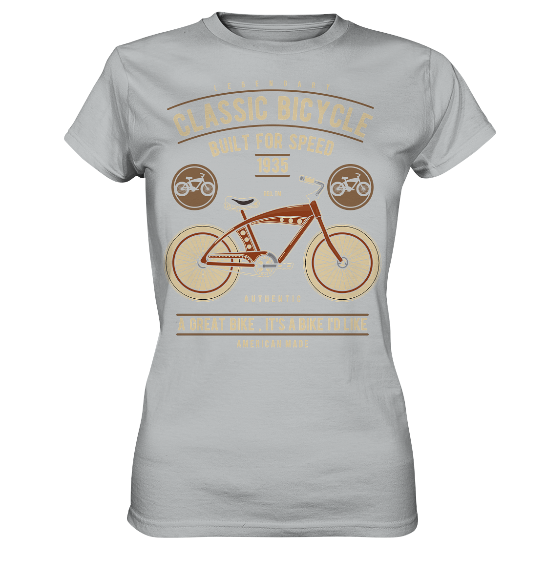 Classic Bicycle - Ladies Premium Shirt