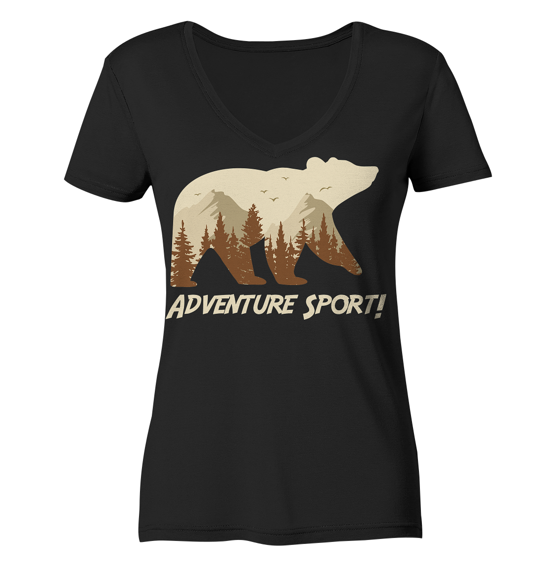 Adventure Sport - Ladies V-Neck Shirt