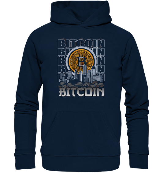 Bitcoin Town - Organic Basic Hoodie