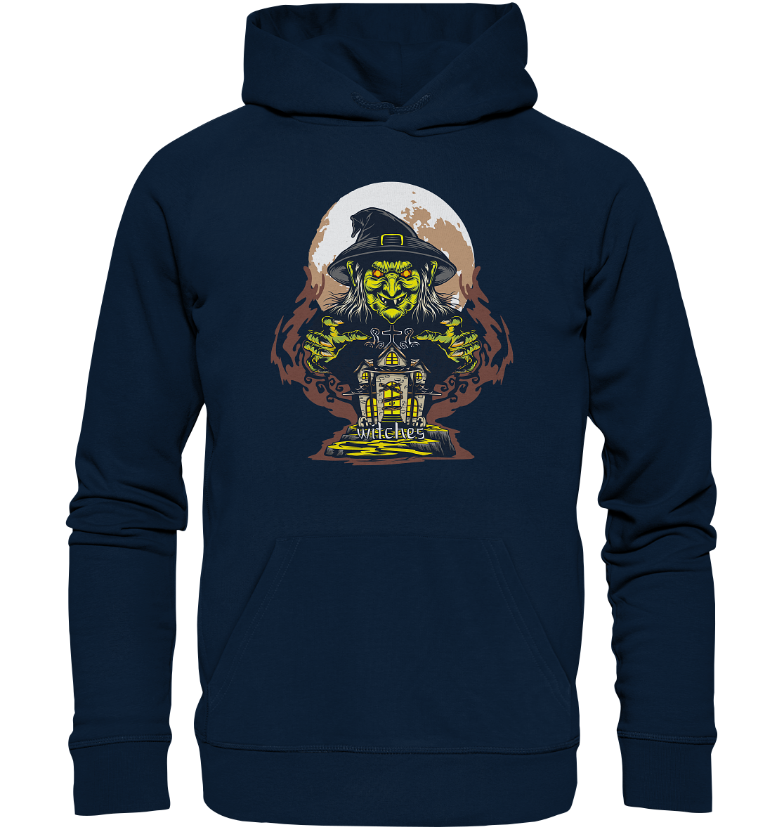 Halloween Illustration 10 - Organic Basic Hoodie