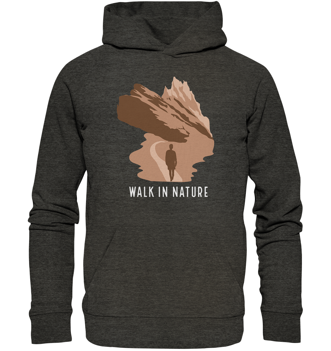 Walk in Nature - Organic Basic Hoodie