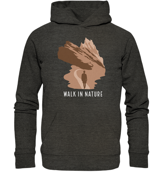 Walk in Nature - Organic Basic Hoodie