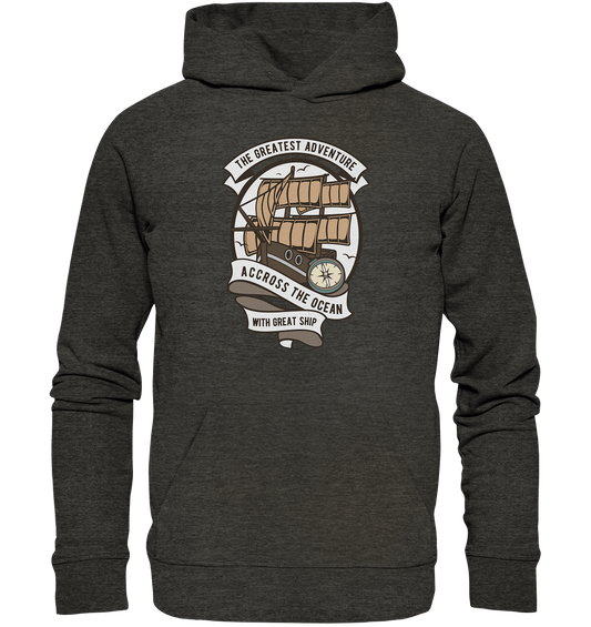 Accross The Ocean - Organic Basic Hoodie