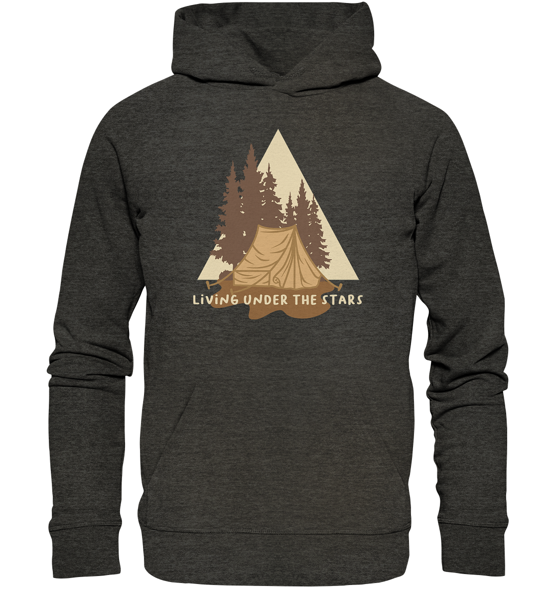 Living Under the Stars - Organic Basic Hoodie