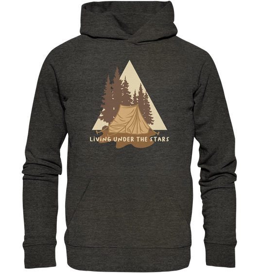 Living Under the Stars - Organic Basic Hoodie