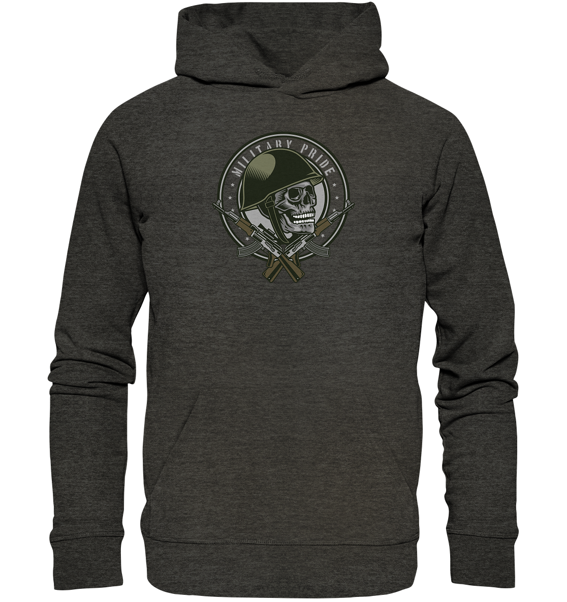 Skull Soldier - Organic Basic Hoodie