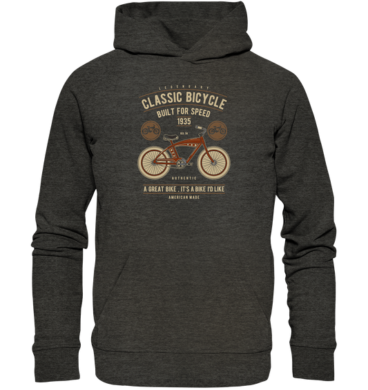 Classic Bicycle - Organic Basic Hoodie