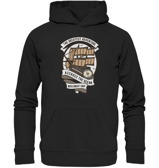 Accross The Ocean - Organic Basic Hoodie