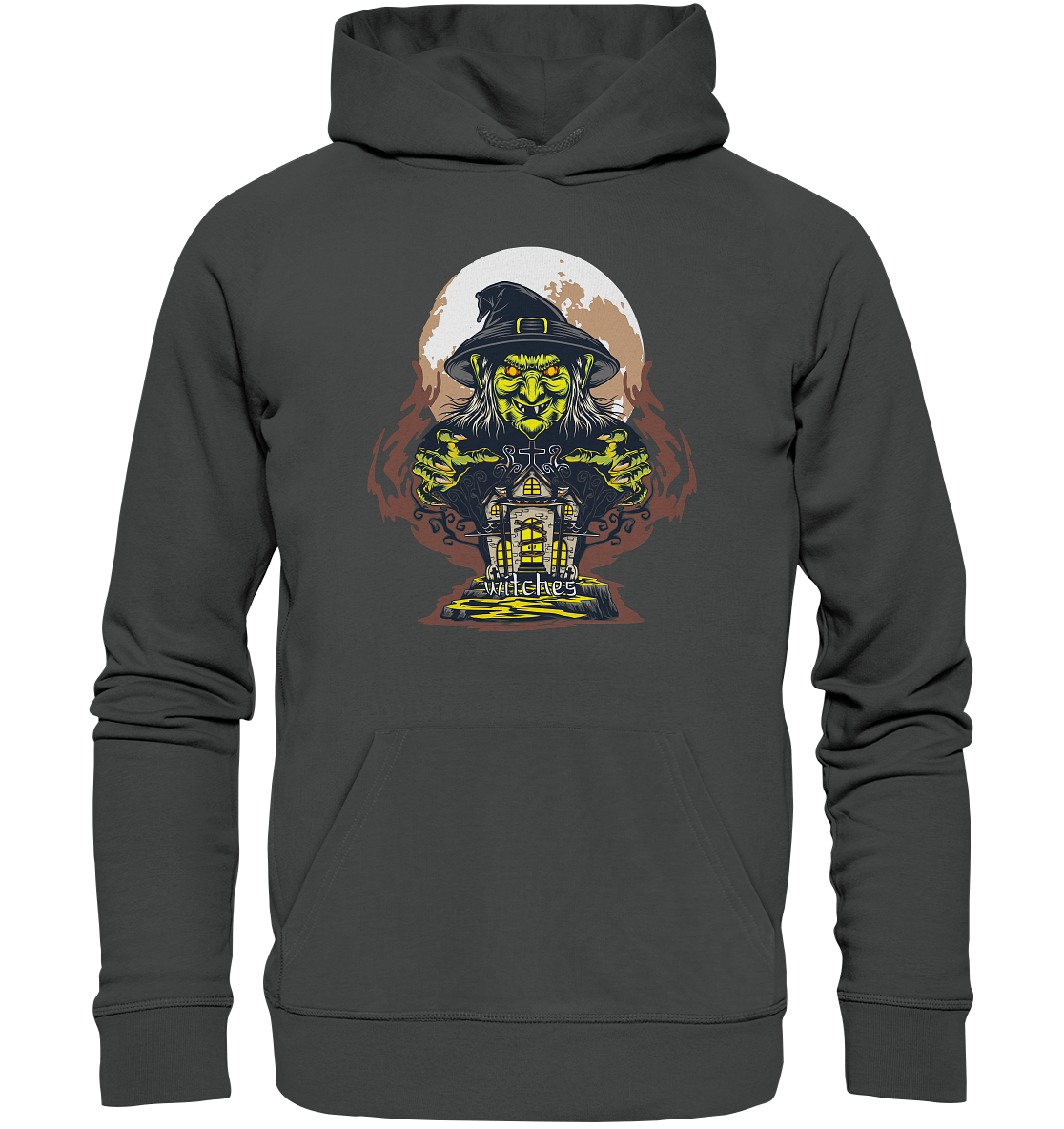 Halloween Illustration 10 - Organic Basic Hoodie