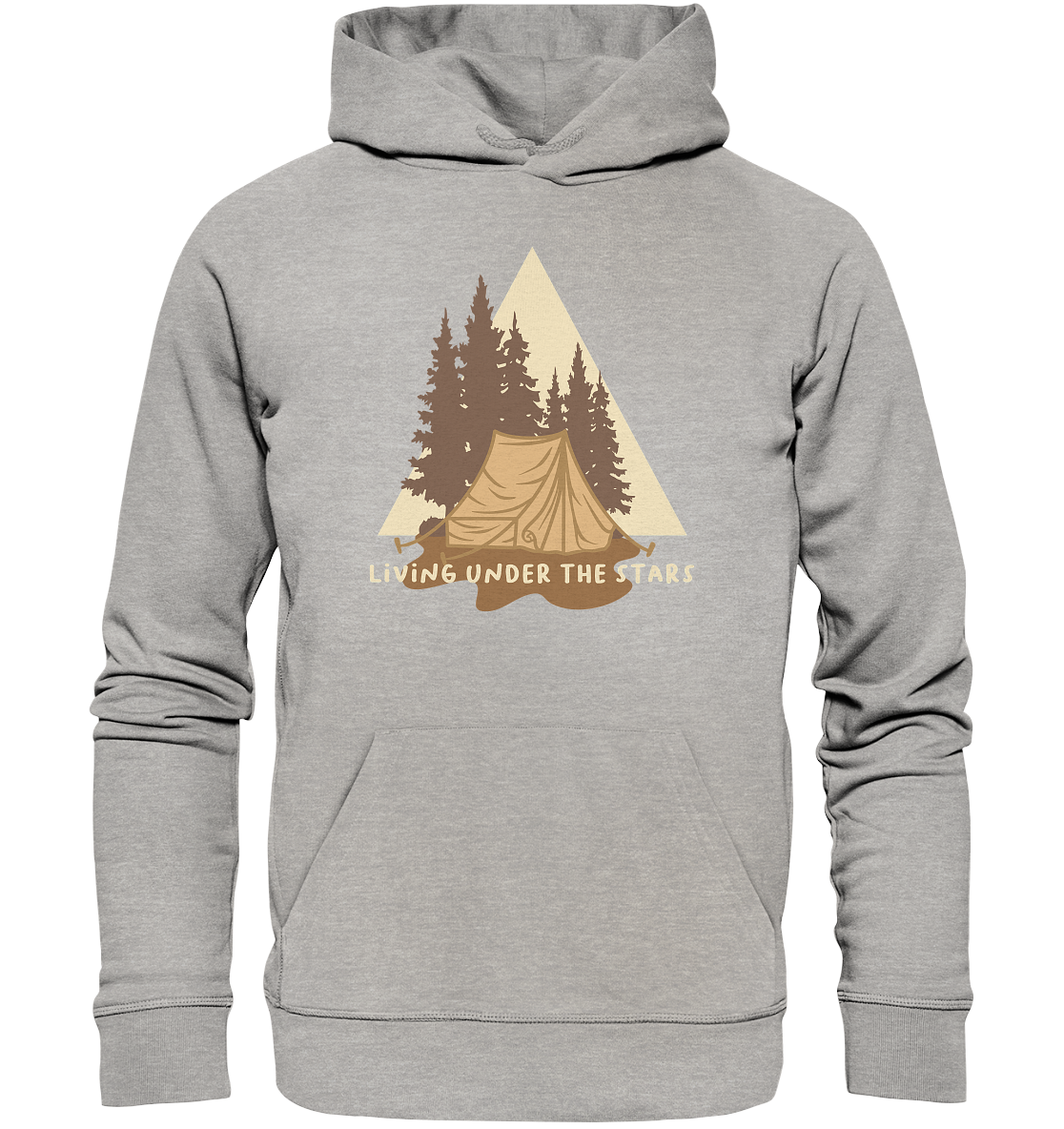 Living Under the Stars - Organic Basic Hoodie