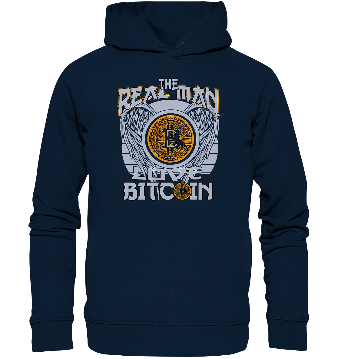 The Real Man - Organic Fashion Hoodie