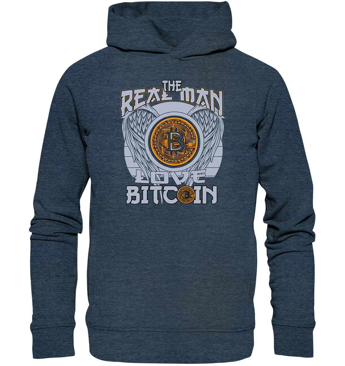 The Real Man - Organic Fashion Hoodie