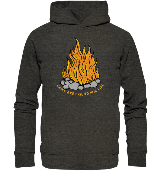 Camp are Friend for Life - Organic Fashion Hoodie