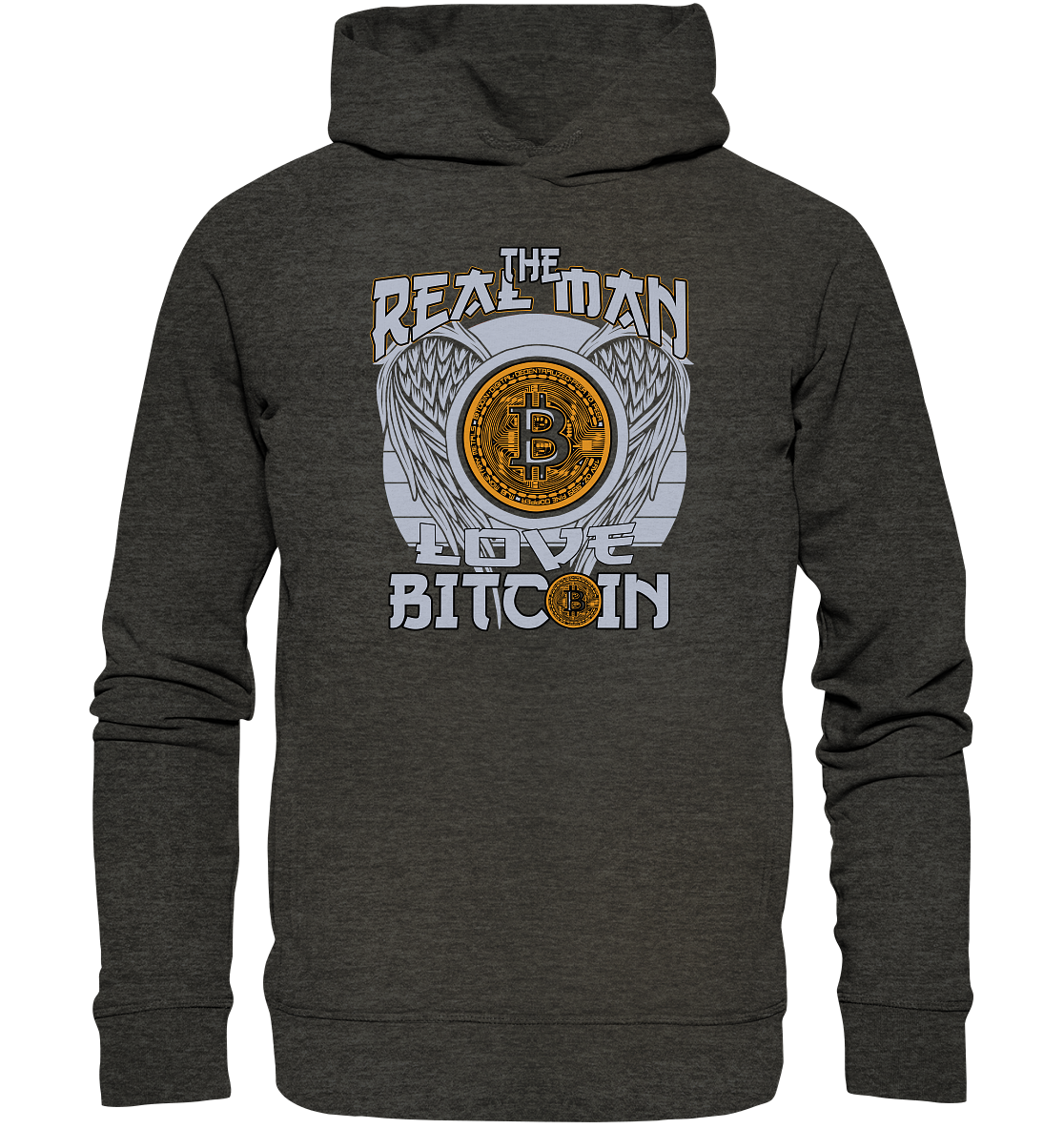 The Real Man - Organic Fashion Hoodie