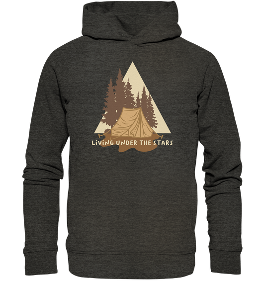 Living Under the Stars - Organic Fashion Hoodie