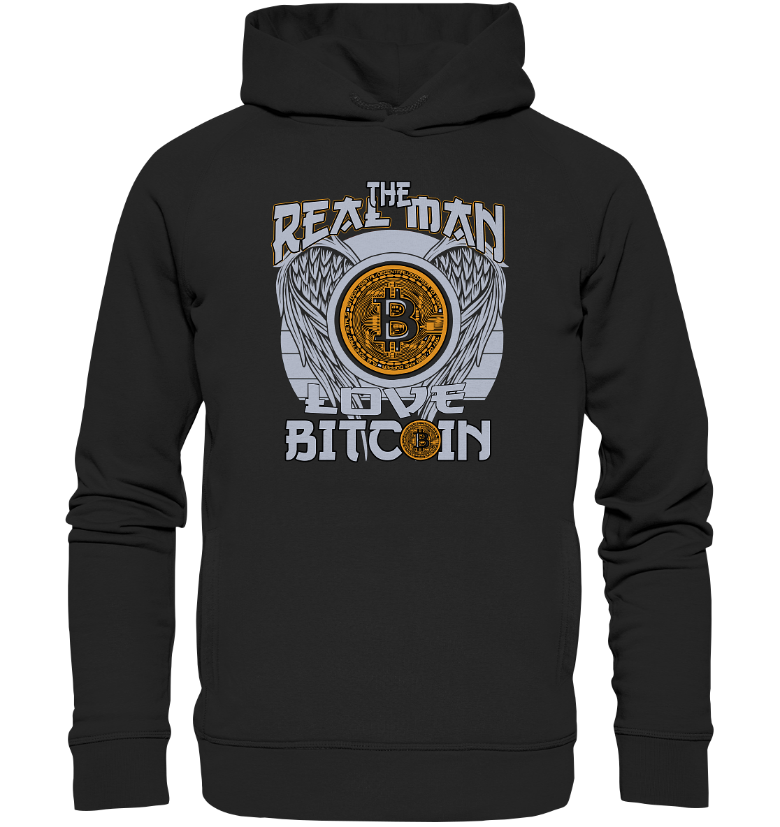 The Real Man - Organic Fashion Hoodie