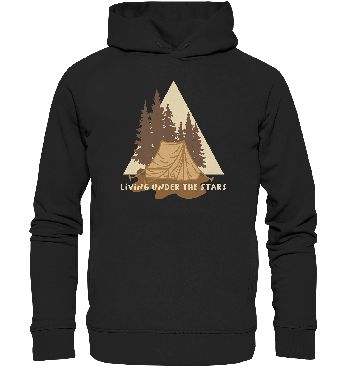 Living Under the Stars - Organic Fashion Hoodie