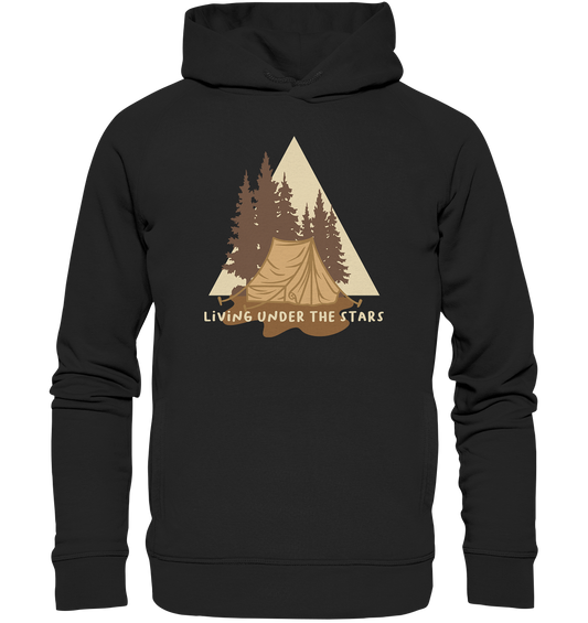 Living Under the Stars - Organic Fashion Hoodie