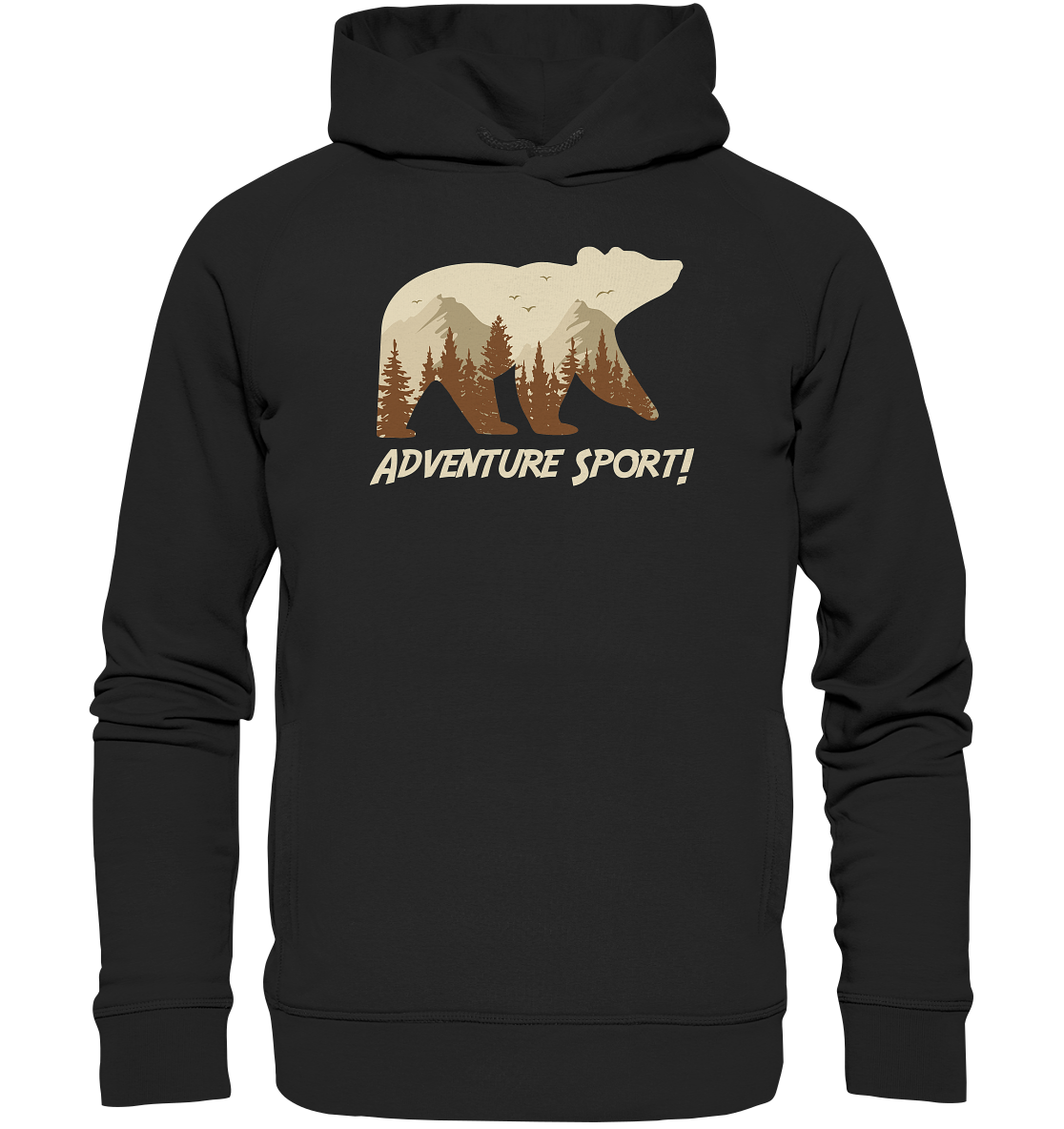 Adventure Sport - Organic Fashion Hoodie