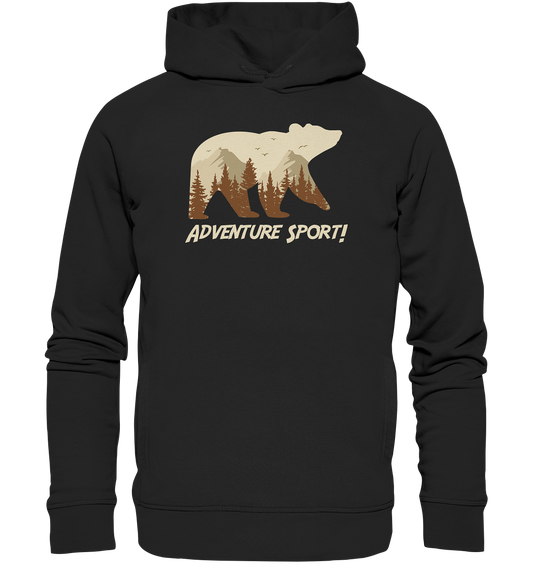 Adventure Sport - Organic Fashion Hoodie