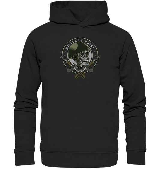 Skull Soldier - Organic Fashion Hoodie