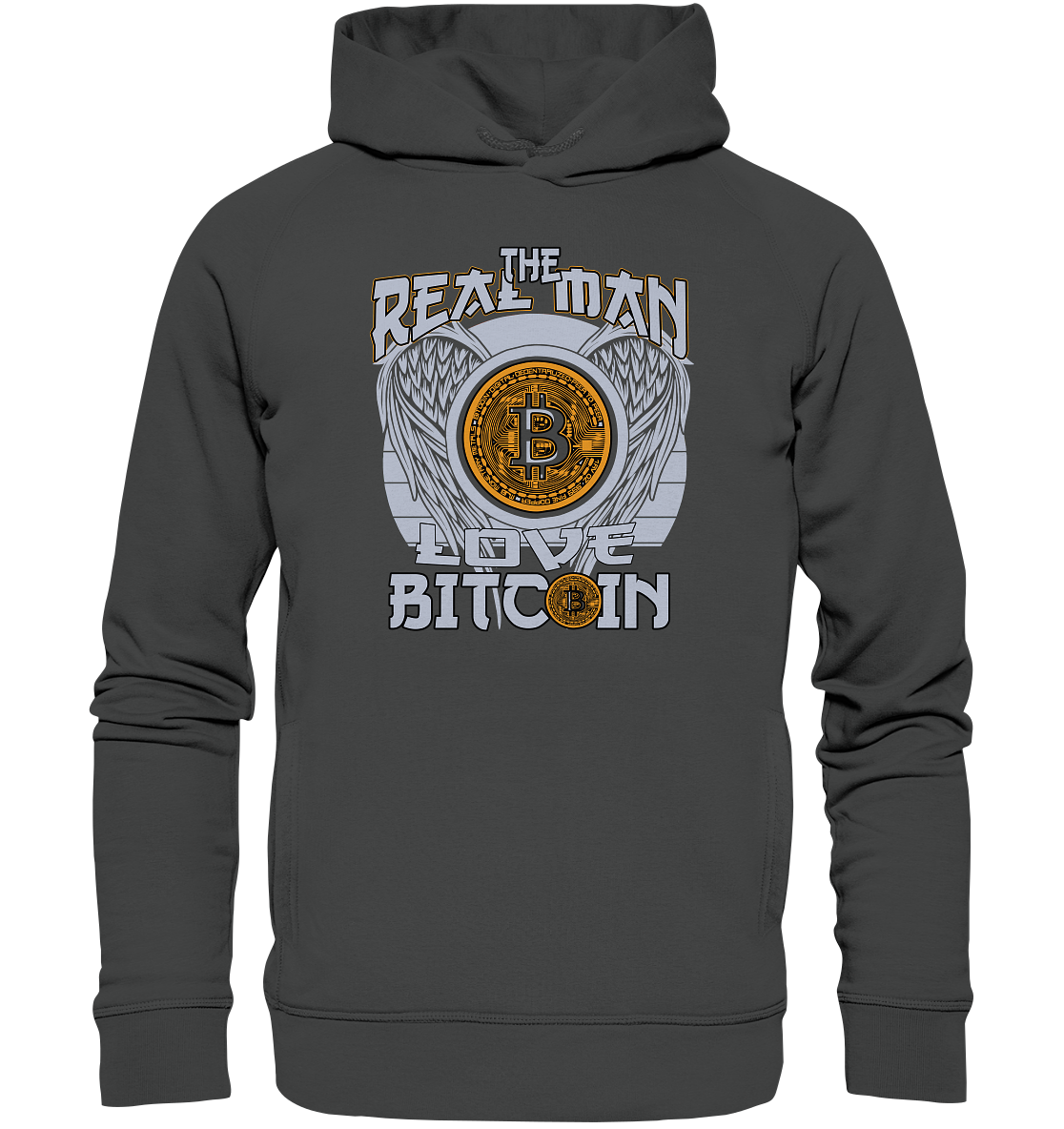 The Real Man - Organic Fashion Hoodie