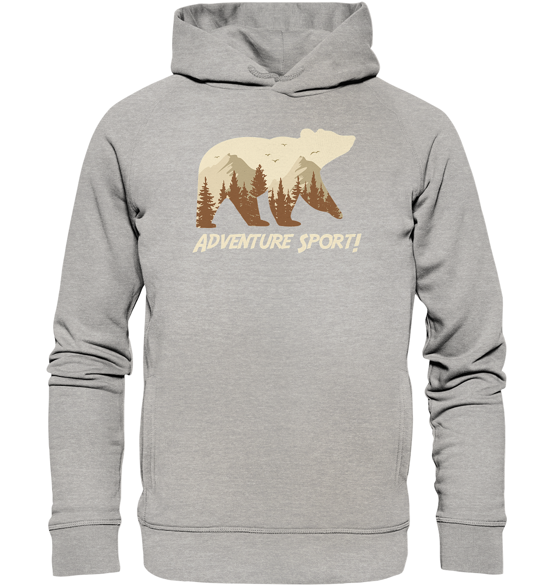 Adventure Sport - Organic Fashion Hoodie