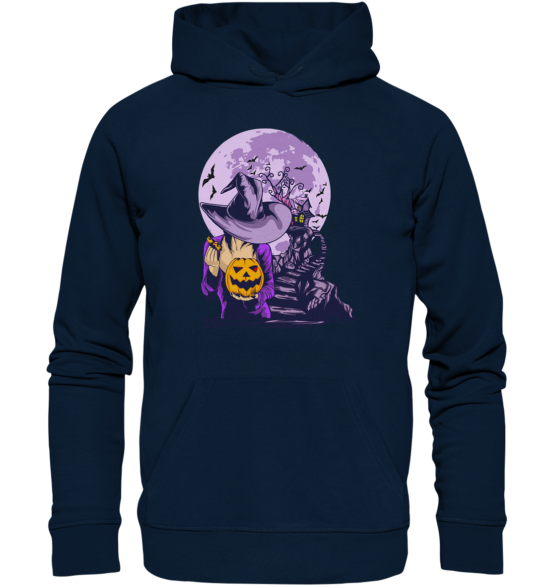 Halloween Illustration 8 - Organic Hoodie