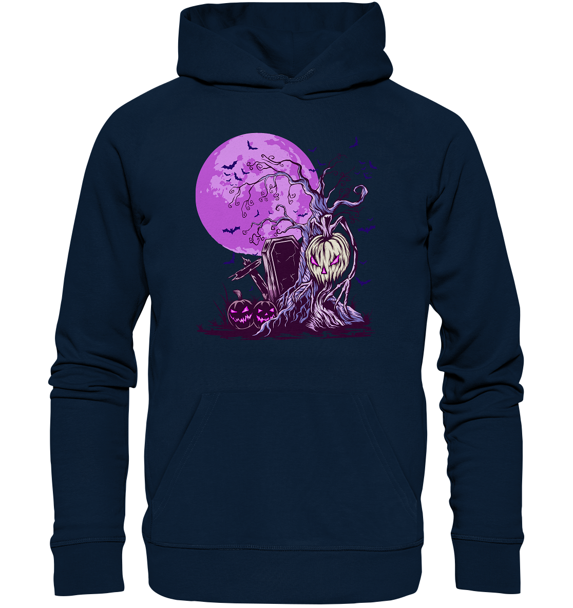 Halloween Illustration 6 - Organic Hoodie