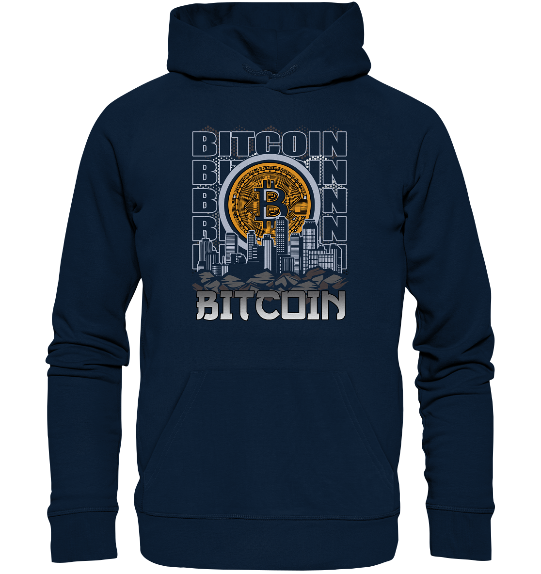 Bitcoin Town - Organic Hoodie