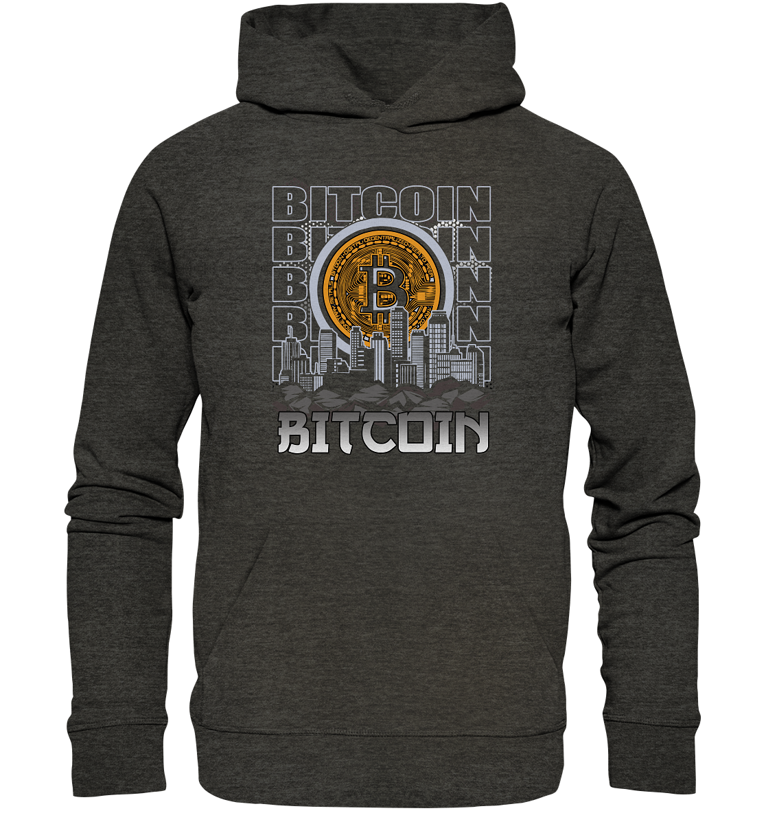 Bitcoin Town - Organic Hoodie