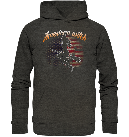 American Witch (Flagge) - Organic Hoodie