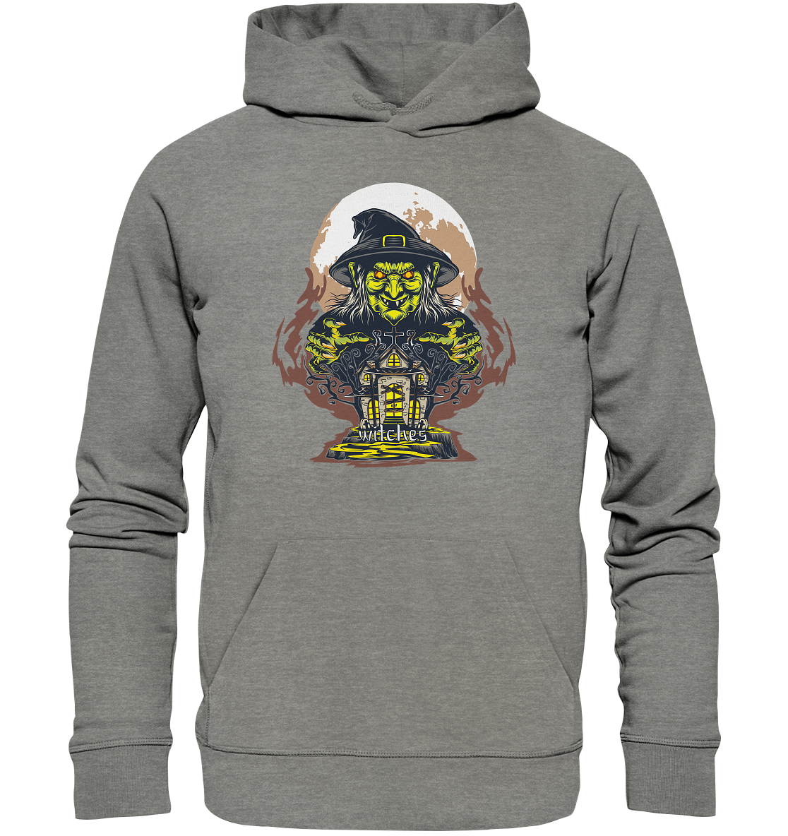 Halloween Illustration 10 - Organic Hoodie