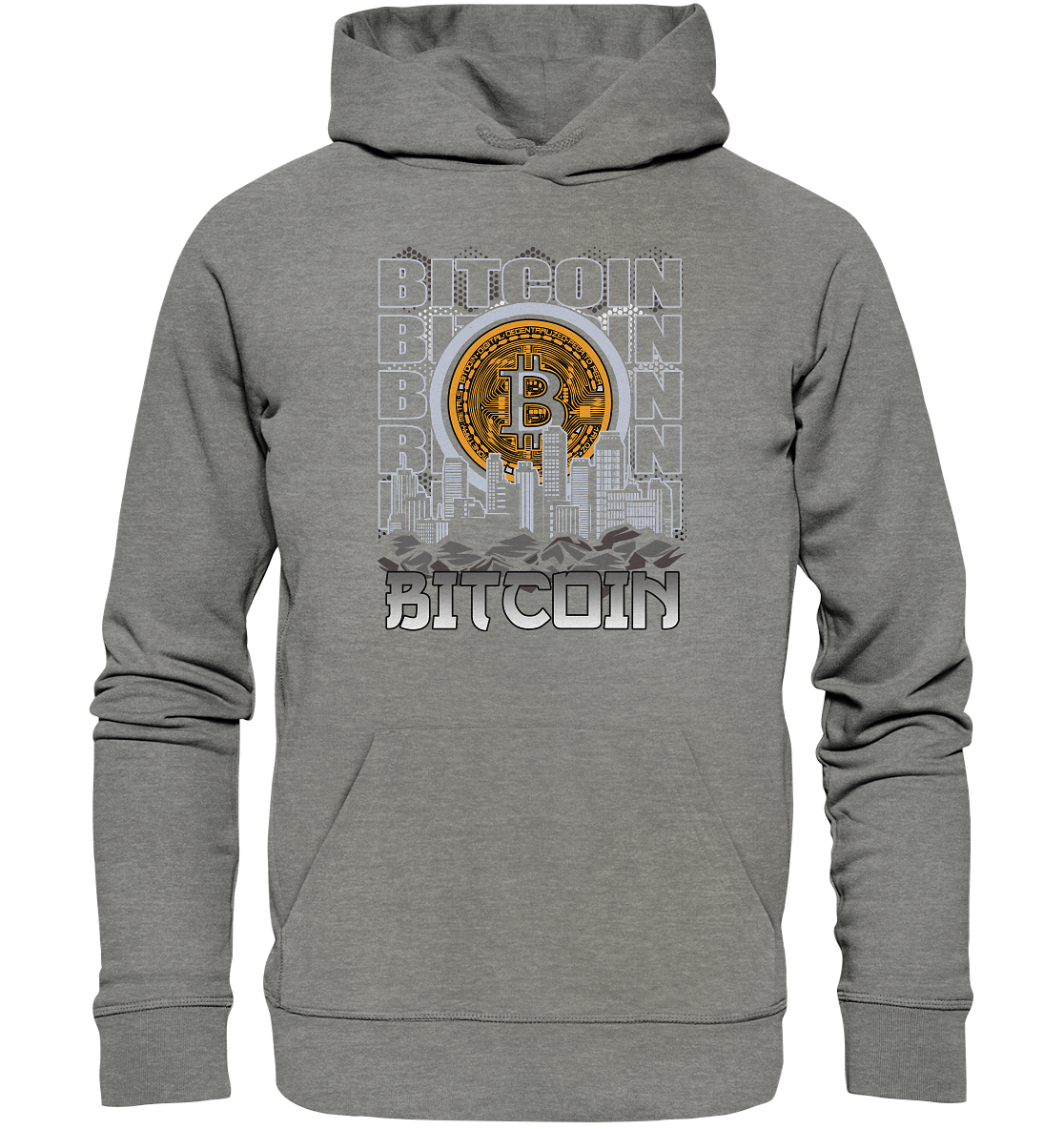 Bitcoin Town - Organic Hoodie
