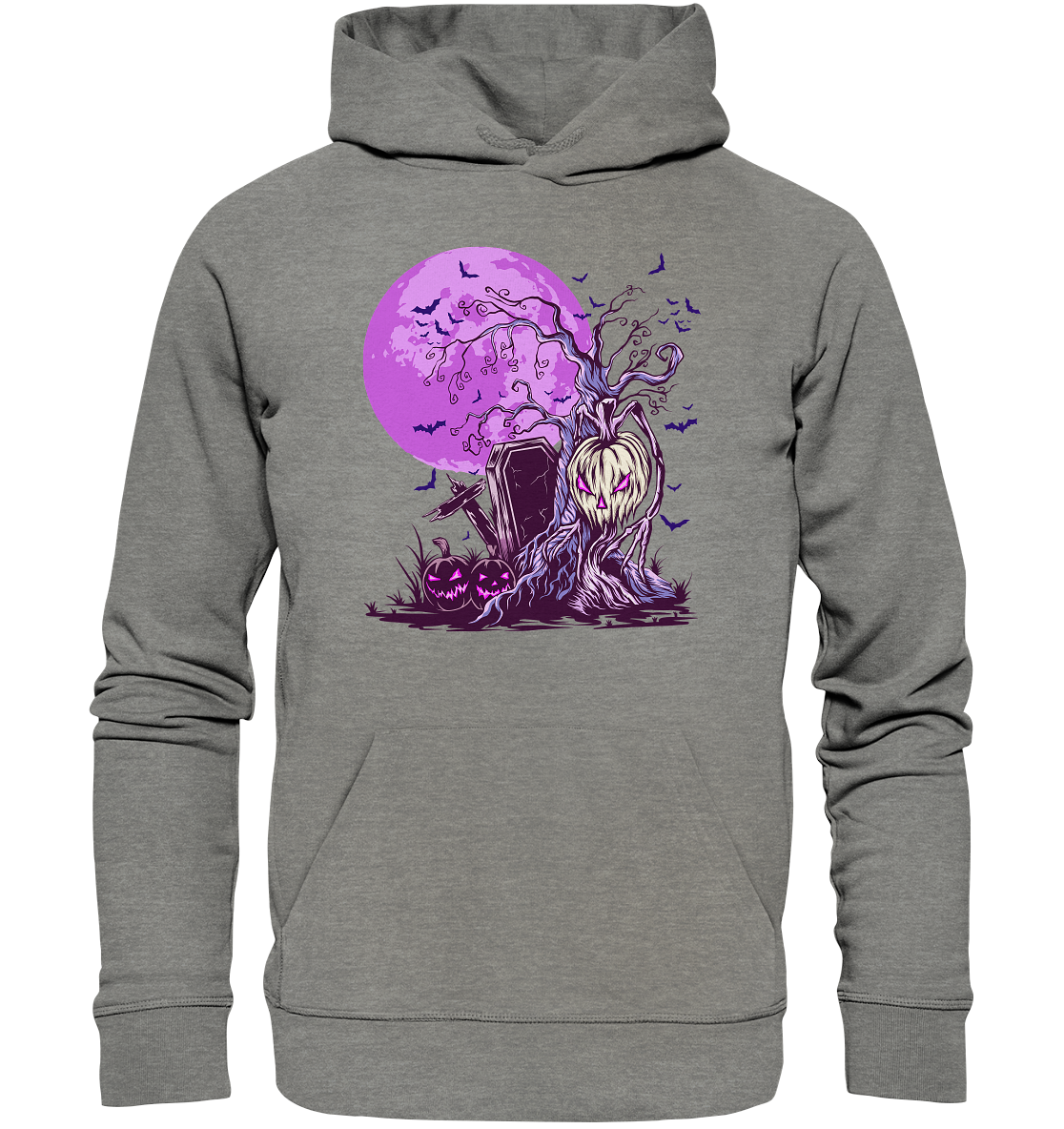 Halloween Illustration 6 - Organic Hoodie