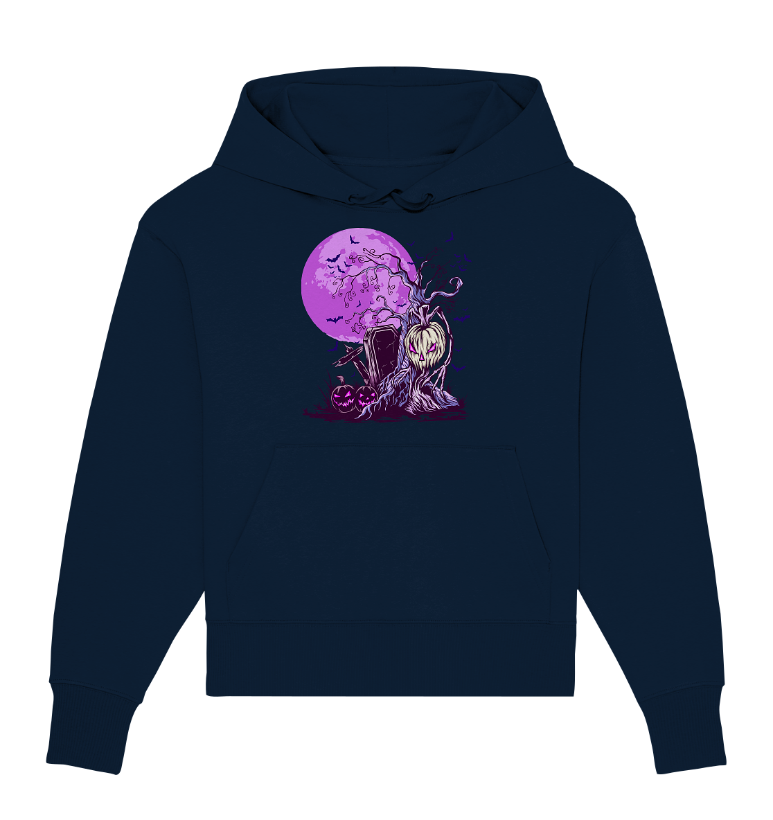 Halloween Illustration 6 - Organic Oversize Hoodie