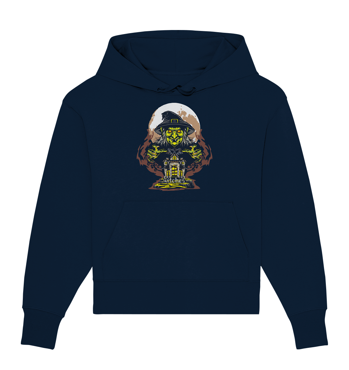 Halloween Illustration 10 - Organic Oversize Hoodie