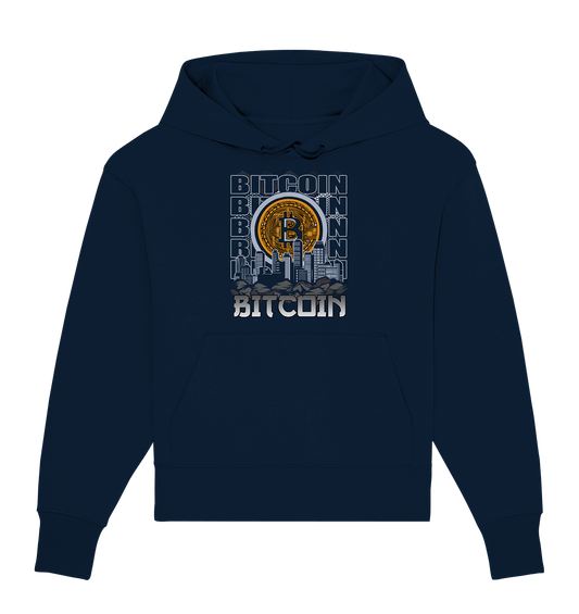 Bitcoin Town - Organic Oversize Hoodie