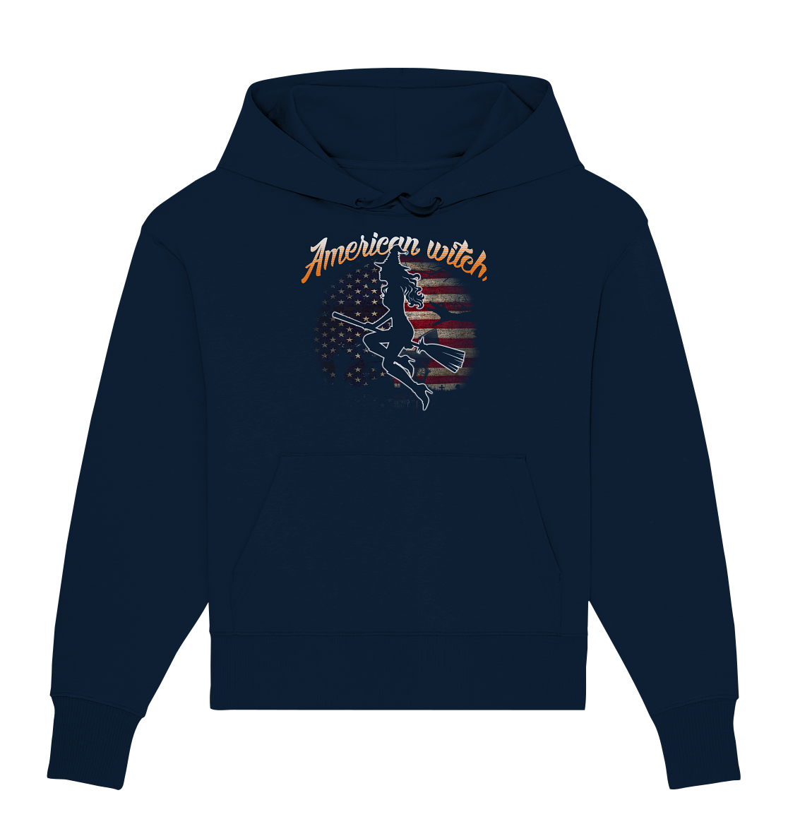 American Witch (Flagge) - Organic Oversize Hoodie