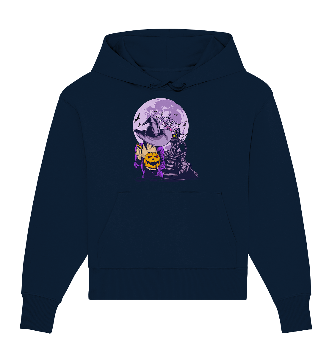 Halloween Illustration 8 - Organic Oversize Hoodie