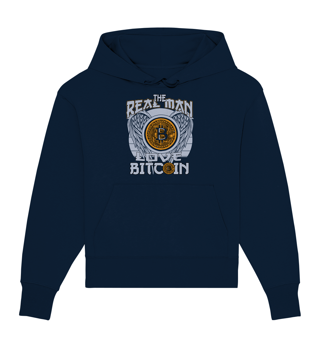 The Real Man - Organic Oversize Hoodie