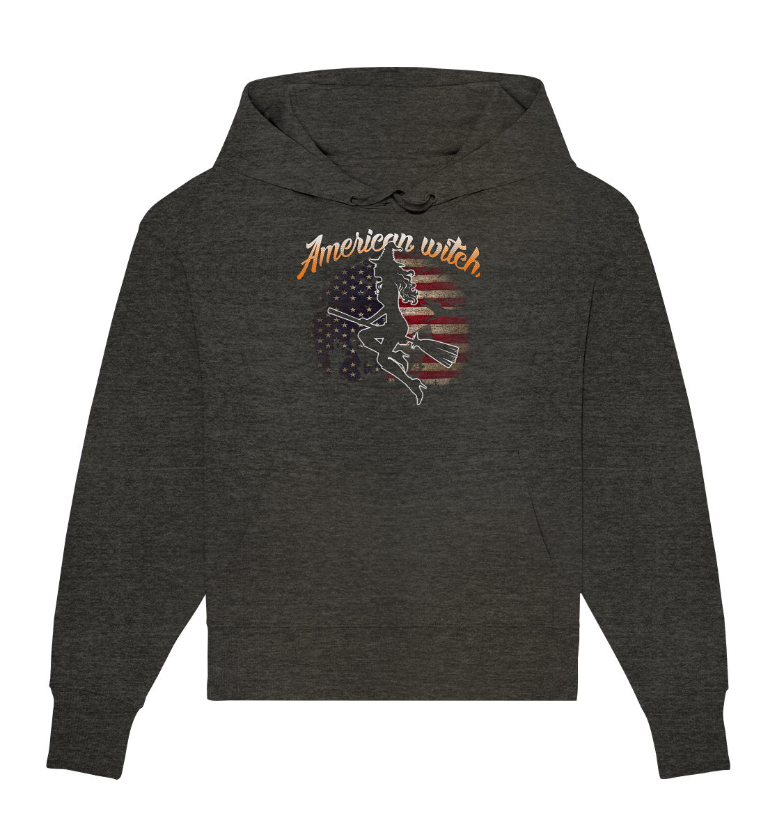 American Witch (Flagge) - Organic Oversize Hoodie