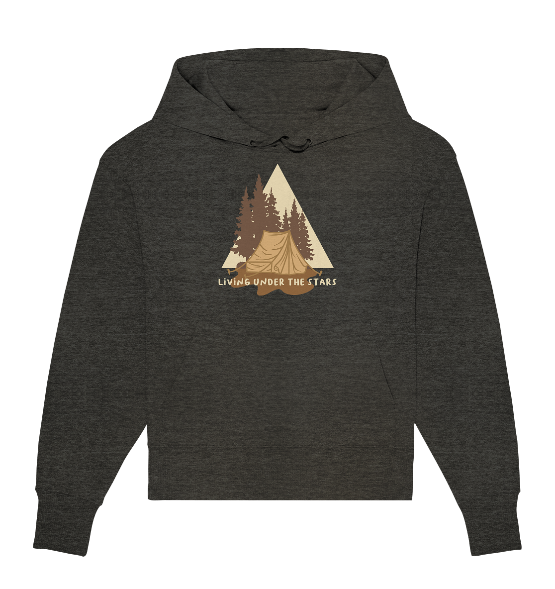 Living Under the Stars - Organic Oversize Hoodie