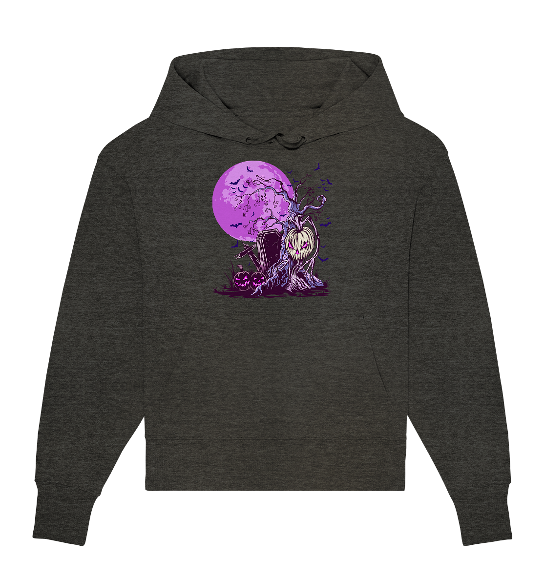 Halloween Illustration 6 - Organic Oversize Hoodie